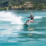 Wakeboard à Savines-le-Lac sur le lac de Serre-Ponçon
