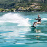 Wakeboard à Savines-le-Lac sur le lac de Serre-Ponçon